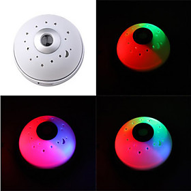 Color Changing Star Projector LED Light Alarm Clock (3xAAA)