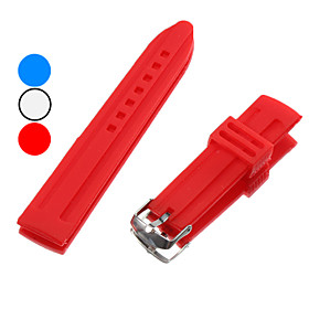 Unisex Silicone Watch Band 22MM (Assorted Colors)