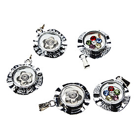 Lucky Colorful Diamond Pendant (Contain 5 Pics)
