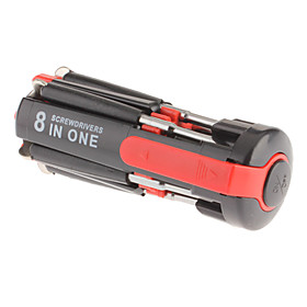 8-in-1 Mini Multi-Screwdriver with Powerful Torch