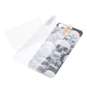 3D Effect Cross Skulls Pattern Back and Front Protector Sticker for iPhone 5