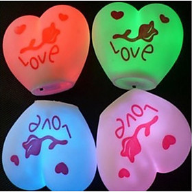I Love You Design Colorful LED Night Light