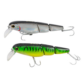 Hard Bait Vibration Plastic Fishing Lure 95mm 17g (Color Random)
