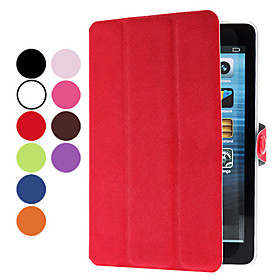 PU Leather Case with Stand for iPad Mini (Assorted Colors)
