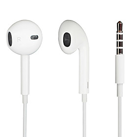 Stereo In-Ear Headphone for iPods (White, 115cm)