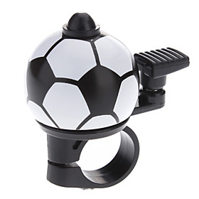 Black and White Football Shaped Bicycle Bell