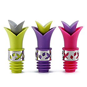 Creative Flower Design 2-In-1 Red Wine Stopper Pourer