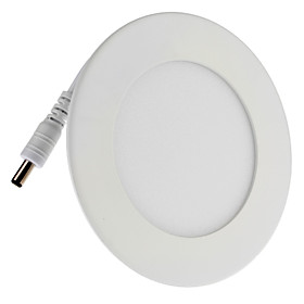 6W 390-490LM 6500K Natural White Light Round LED Ceiling Bulb (85-265V)