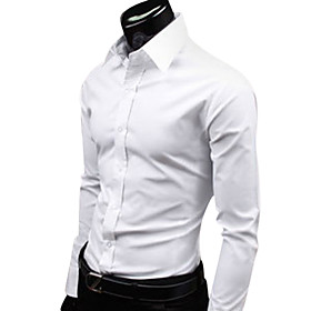 Men's Cheap Fashion Candy Color Leisure Shirt(Assorted Colors And Sizes)