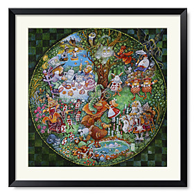 Printed Art Cartoon Another Day In Wonderland 1301-0275