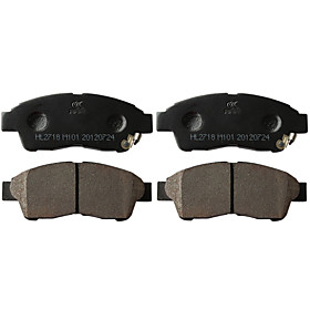 Front Ceramic Brake Pad Set for Toyota Celica, Toyota Camry, Toyota Corolla, Toyota RAV4(4 Pieces)