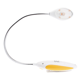 Outdoor White Plastic Curved LED Reading Lights(2 CR2032)