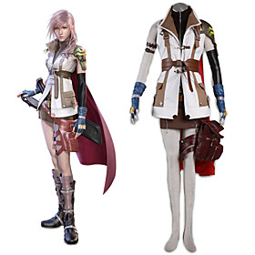 Final Fantasy XIII Lightning Cosplay Costume