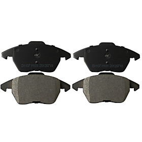 Front Ceramic Brake Pad Set for Volks-Wagon, Audi (4 Pieces)