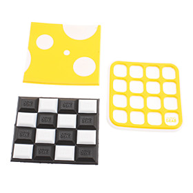 Dessert Style Silicone Coaster Cup Mat (Random Color)