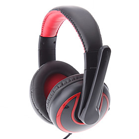 Y-700 Classic Comfortable Design Red Headphone For PC/ MP4/Notebook