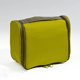 Portable Simple Waterproof Nylon Large Travelling Zipper Bag(Green)