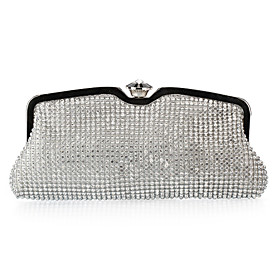 Charming Crystal Evening Handbag/Clutches(More Colors)