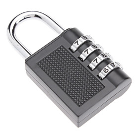 High Quality 4-Digit Luggage Combination Lock (Assorted Color)