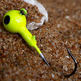 Metal Bait Jig Head 7g Sinking Fishing Lure (3pcs)