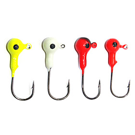 Metal Bait Jig Head 10g Sinking Fishing Lure (2pcs)