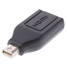 HDMI Female to Mini Display Port Video Cable for Mac Book Air, Mac Book Pro and Others