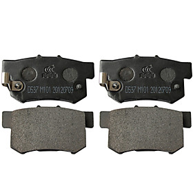 Rear Ceramic Brake Pad Set for Honda Accord, Honda CR-V, Honda Civic, Honda Odyssey, Suzuki SX4 (4 Pieces)