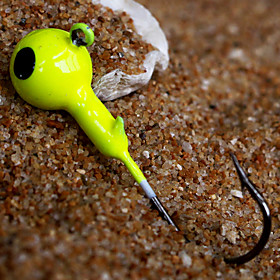 Metal Bait Jig Head 5g Sinking Fishing Lure (3pcs)