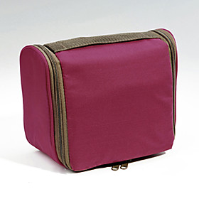 Portable Simple Waterproof Nylon Large Travelling Zipper Bag(Purple)