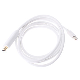 Thunderbolt HDMI Male to Mini Display Port Video Cable for Mac Book and Others (180CM)