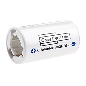Sanyo Eneloop AA to C Battery Adapter