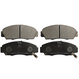 Front Ceramic Brake Pad Set for Honda Accord, Honda Civic(4 Pieces)