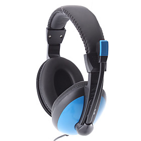 SW-114 High Quality Blue Bass Stereo Headphone with Mic