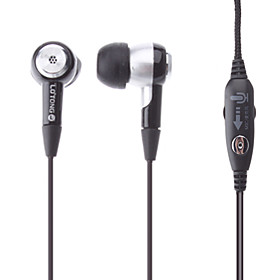 SW-E20 Portable Black Wired Stereo Earphone with Mic For Notebook