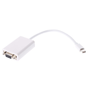 Thunderbolt VGA Male to Mini Display Port Video Cable for Mac Book Air, Mac Book Pro and Others