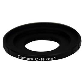 16mm C-Mount Cine Movie lens to Nikon 1 Mount J1 V1 Camera Lens Adapter Ring