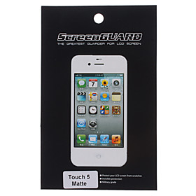 Protective Matte Screen Protector with Cleaning Cloth for iTouch 5