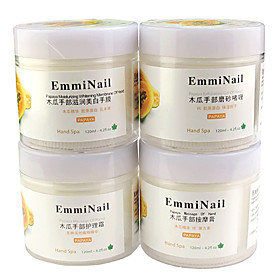 Papaya Massage Of Hand Set(Massage Cream Penaten Crème Moisturizing Whitening Membrane Exfoliating Gel,120ml;4Bottle)