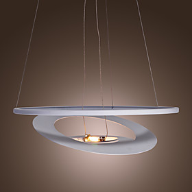 Stylish Pendant Light with Warm White Shade