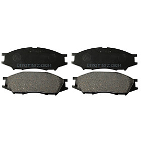 Front Ceramic Brake Pad Set for Honda Accord, Honda Civic 1988-2000,  Honda CRX(4 Pieces)