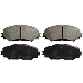 Front Ceramic Brake Pad Set for Scion XB/D, Toyota Corolla, Toyota Matrix, Pontiac Vibe(4 Pieces)