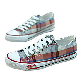 Fashion Chequer Pattern Leisure Canvas Men'S Shoes(Assorted Sizes and Colors)