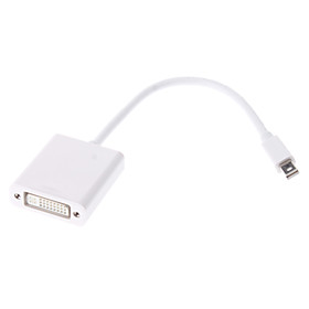 Thunderbolt DVI to Mini Display Port Video Cable for Mac Book Air, Mac Book Pro and Other Thunderbol