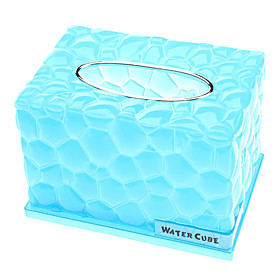 Novelty Water Cube Design Storage Tissue Box