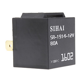 12V 80A 5-Pin Universal SPDT Automotive Flasher/Hazard Relay