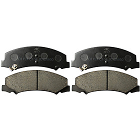 Front Ceramic Brake Pad Set for Buick LaCorsse, Buick Lucerne, Cadillac DTS, Chevrolet Impala(4 Pieces)