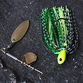 Metal Bait Spinner Floating Fishing Lure (7g)