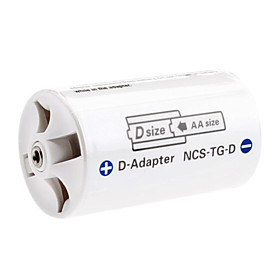 Sanyo Eneloop AA to D Battery Adapter