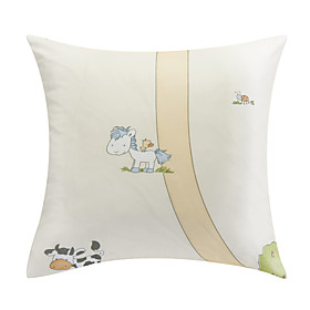 Modern Cartoon Animal Polyester Decorative Pillow Cover