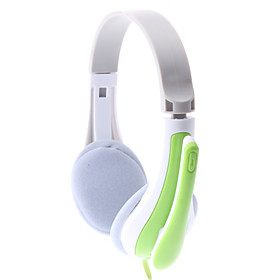 LPS-1010 Deep Bass Comfortable Design Wired Stereo Music Headphone with Mic